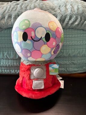 Squishable Gumball Machine Plush Toy. 15.5” tall. Loved by an adult only!